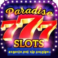 esporte net vip sergipe